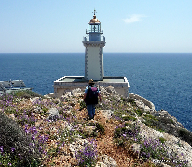 Peloponnese / Cape Tenaro-Cape Matapan / Tainaro Lighthouse
Southernmost point of the Greek mainland.
Keywords: Peloponnese;Greece;Mediterranean sea