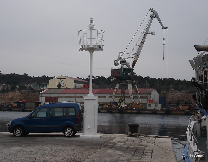 Kraljevica Mole light
Behind is seen Kraljevica Shipyard.
Keywords: Croatia;Adriatic sea