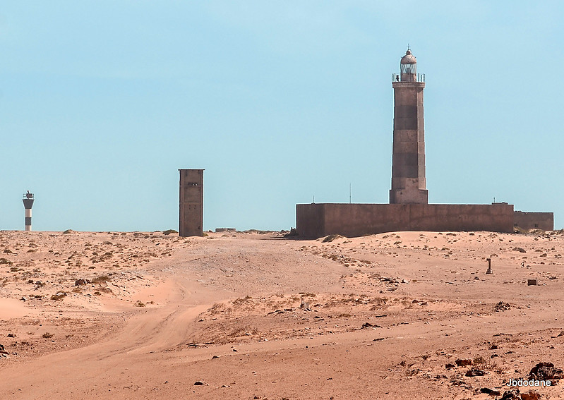(1) Cap Blanc Lighthouse & Ras Nouadhibou New Light (distant left)
Keywords: Mauritania;Atlantic ocean;Cansado