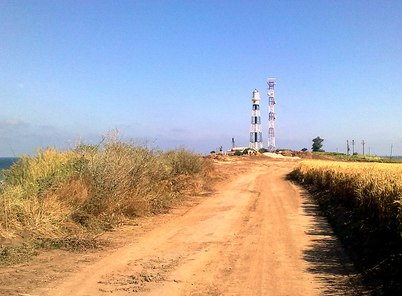 Constanta Region / Farul Tuzla
nearby is radar tower of VTS 
Keywords: Constanta;Romania;Black sea;Vessel Traffic Service