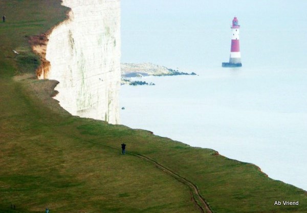 English Channel / Sussex / Beachy Head Lighthouse
Built in 1902.
Beachy Head Lighthouse is seen here from the old " Belle Tout" Lighthouse.
Keywords: Eastbourne;England;English channel;United Kingdom;Offshore
