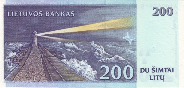 LITHUANIA - Old North Mole Lighthouse
Keywords: Banknote