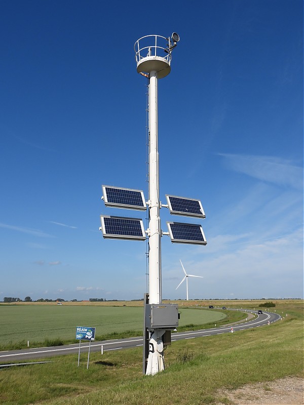 OOSTERSCHELDE - De Val - Engelsche Vaarwater - Ldg Lts Rear light
Keywords: Netherlands;Oosterschelde