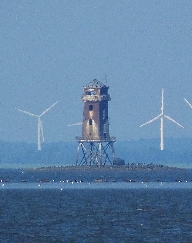 WESER - Dwarsgat - Meyers Legde - Alter Turm Lighthouse
Keywords: Bremerhaven;Germany;North sea;Offshore