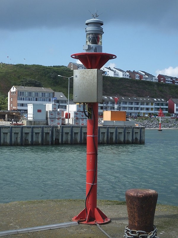 HELGOLAND - Binnenhafen - E side entrance light
Keywords: Helgoland;Germany;North sea