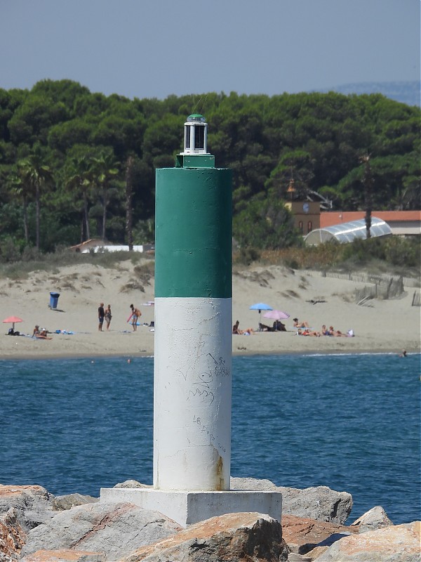 CANET-EN-ROUSSILLON - Canet-Plage - N Jetty - Head light
Keywords: France;Mediterranean sea;Languedoc-Roussillon