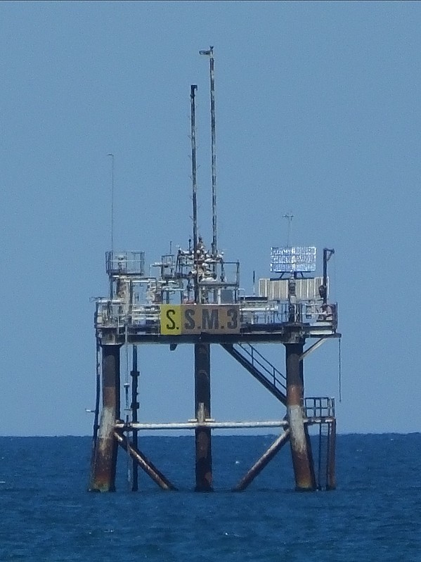 ADRIATIC SEA - OIL & GAS  FIELDS - South Stefano Gasfield - SSM 3.7 
Keywords: Italy;Adriatic sea;Offshore