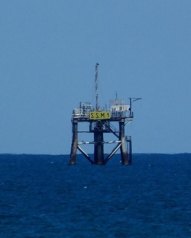 ADRIATIC SEA - OIL & GAS  FIELDS - South Stefano Gasfield - SSM 1-9
Keywords: Italy;Adriatic sea;Offshore