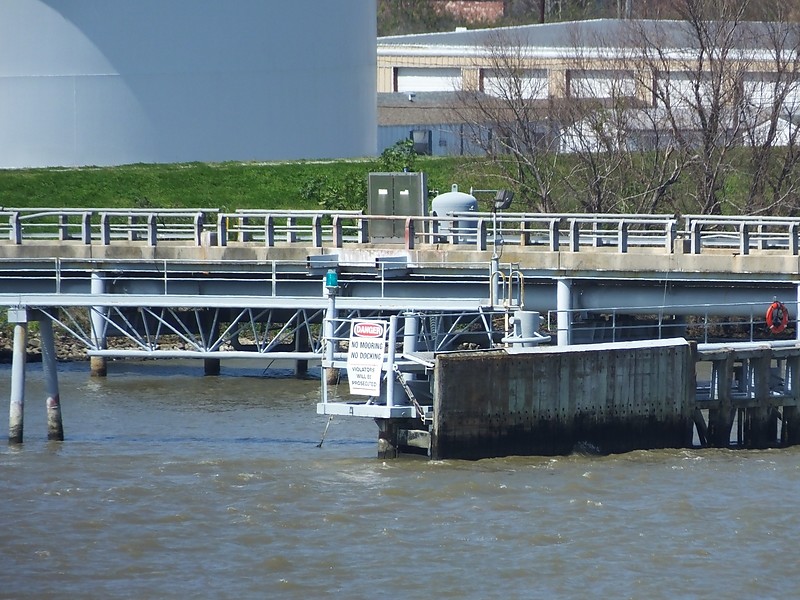MISSISSIPPI RIVER - Getty Dock light
Keywords: Louisiana;Mississippi;United States