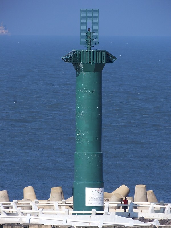 COATZACOALCOS - East Breakwater lighthouse
Keywords: Coatzacoalcos;Mexico;Gulf of Mexico
