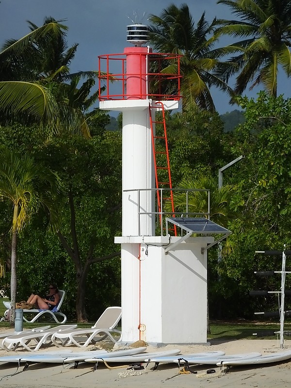 MARTINIQUE - Cul-de-Sac du Marin - Point du Marin light
Keywords: Martinique;Caribbean sea