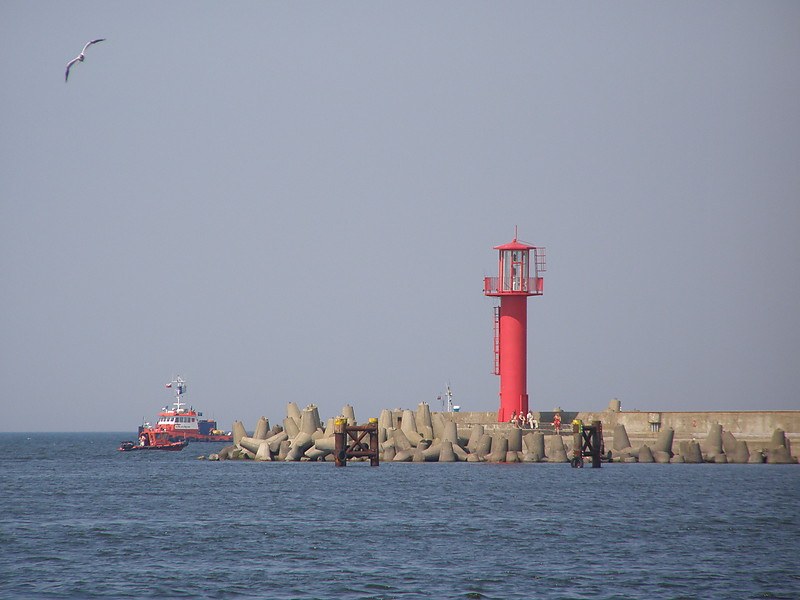 Swinemunde, east breakwater lighthouse
Keywords: Swinoujscie;Poland;Baltic sea