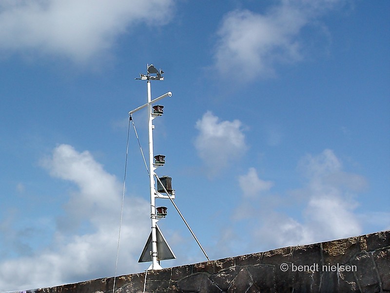 Bornholm / Allinge Harbour signal station and beacon front range
Keywords: Bornholm;Denmark;Baltic sea