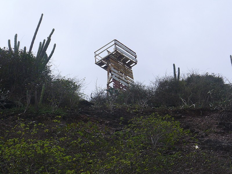 Carupano light (4)
According to Russ at least four skeletal towers were built on the original site. The light has been relocated atop the Coast Guard station.
Keywords: Carupano;Venezuela;Caribbean sea