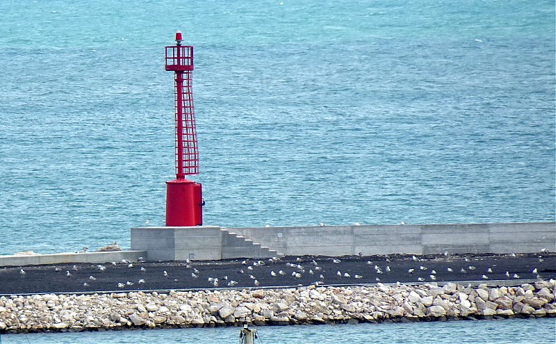 Termoli / Marina di San Pietra / New S Breakwater Elbow light
Keywords: Italy;Adriatic Sea;Termoli