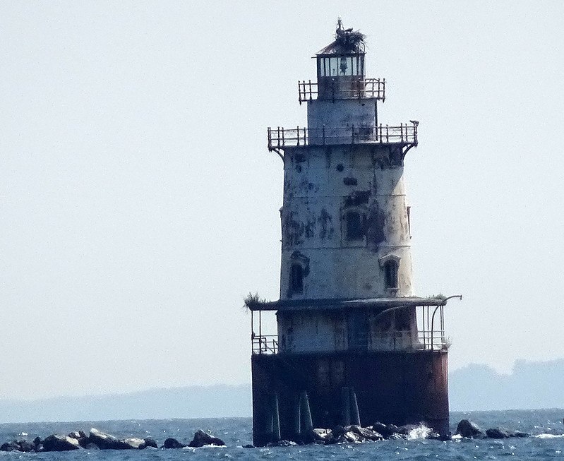 Connecticut /  Stamford Harbor Ledge lighthouse
AKA Chatham Rocks
Keywords: Connecticut;United States;Atlantic ocean;Long Island Sound;Stamford
