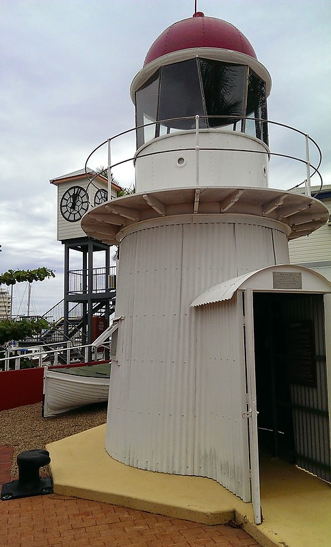 Bay Rock lighthouse 
Keywords: Australia;Queensland;Townsville;Tasman sea