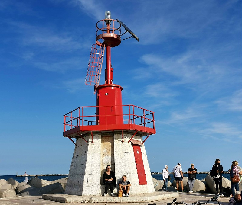 Chioggia /	S Breakwater Head light
Keywords: Italy;Veneto;Chioggia;Adriatic sea