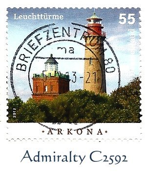 Germany / Cape Arkona Lighthouses
Keywords: Stamp