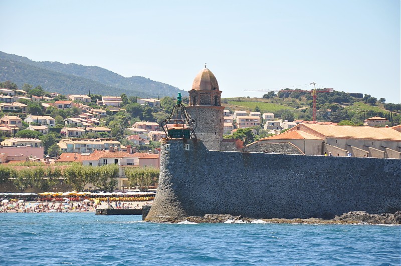 Collioure / Phare de Collioure, Mole Head
Posted on behalf of mitko 
Keywords: Mediterranean sea;Gulf of Lions;France;Languedoc-Roussillon;Collioure