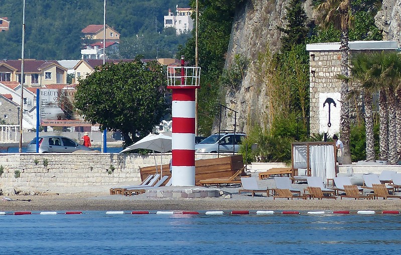 Kotor Bay / Rt. Sveti Nedjelja light
Author of the photo: K. Ganzmann 
Keywords: Adriatic sea;Bay of Kotor;Montenegro;Tjesnac Verige;Bijela