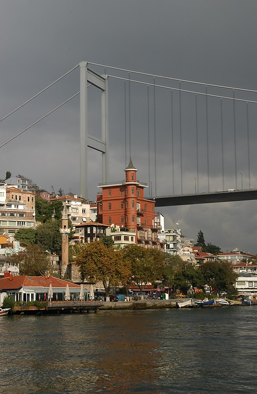Istanbul / Fatih Sultan Mehmet Bridge European Shore Tower light
Keywords: Bosphorus;Turkey;Istanbul