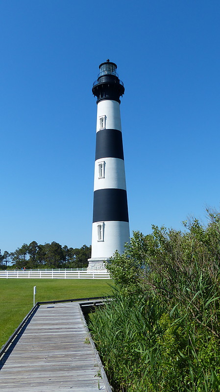 North Carolina / Bodie Island lighthouse
Author of the photo: K. Ganzmann 
Keywords: Atlantic ocean;United States;North Carolina;Dare County;Nags Head