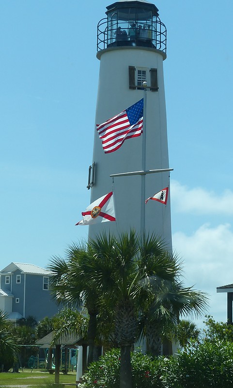 Florida / Cape St. George lighthouse
Author of the photo: K. Ganzmann 
Keywords: Gulf of Mexico;United States;Florida;Saint George Island