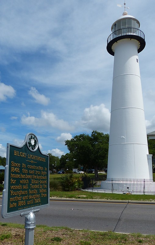Mississippi / Biloxi Lighthouse
Author of the photo: K. Ganzmann 
Keywords: Gulf of Mexico;United States;Mississippi;Biloxi