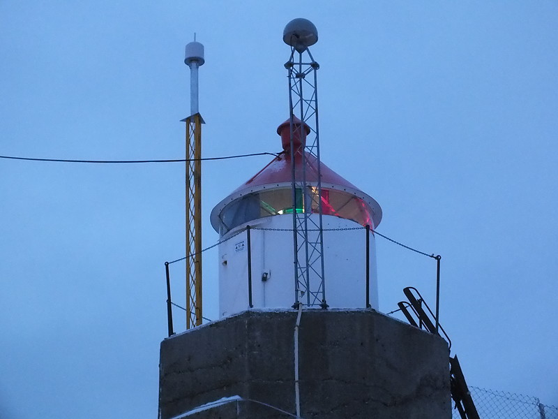 Søre Honningsvåg lighthouse by night
Keywords: Honningsvag;Norway;Norway;Barents sea;Mageroya;Night